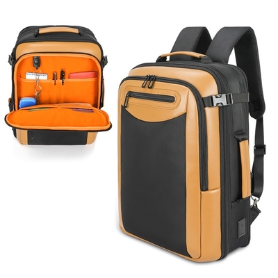 acheter Sac à dos de voyage personnalisé pour affaires résistant à l'eau et au vol avec port de charge USB online manufacture