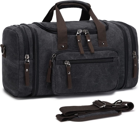 acheter Il contient 50 litres d' objets individuels quotidiens, toile, sac de voyage pour le week-end. online manufacture