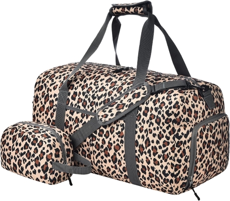 acheter 50L pliable de grande capacité Week-end Hôpital essentiels de nuit Gym sac de voyage avec compartiment chaussures online manufacture