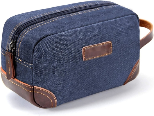 acheter Sacs de voyage pour hommes, en cuir bleu et toilette online manufacture
