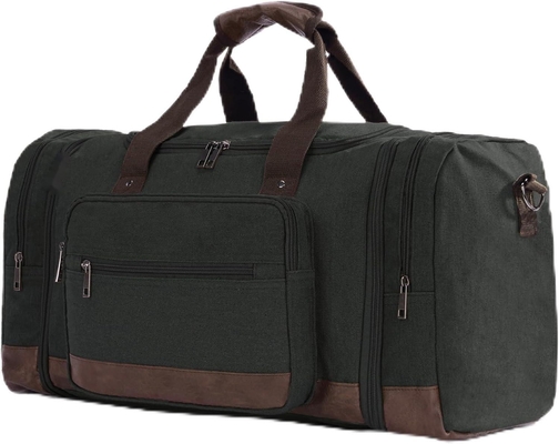 acheter Sacs de voyage en toile de grande capacité Hommes Femmes Sacs de voyage à dos à main Avec fermeture à glissière YKK online manufacture