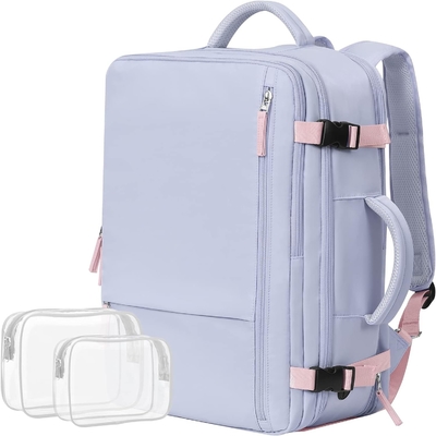 acheter Portable violet de 17,3 pouces Compagnie aérienne approuvée Portez vos bagages comme objets personnels Week-end Randonnée sac de voyage pour femmes online manufacture