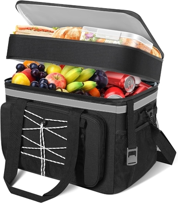 acheter 40L Portable étanche à l'eau Cooler sac isolé Compartements doubles Pour Beach Camping Picnic online manufacture