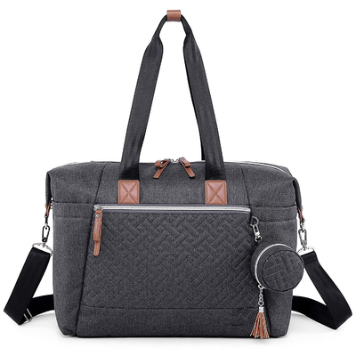 acheter Sac de couches noir avec étui de sucette 17x8x12