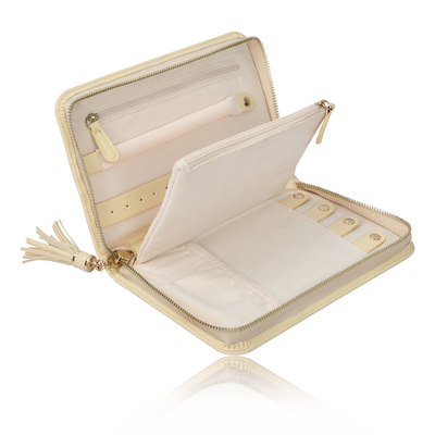 acheter Sac de voyage en cuir végétalien, bijoux, sac de rangement, étui 9x6x1,5