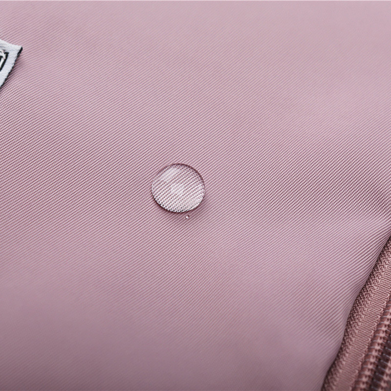 Sac de voyage en polyester 210D pour femme imperméable à l'eau 10.63x21.65x7.09