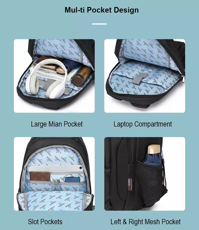 Xl sac à dos portable étanche à l'eau pour une semaine de voyage 3 jours 5 jours 34x19x48cm
