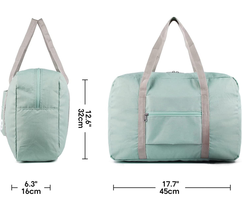 Xl 100l sac de voyage pliable personnalisé pour les bagages Gym Sports Grand 18x13x6.3 