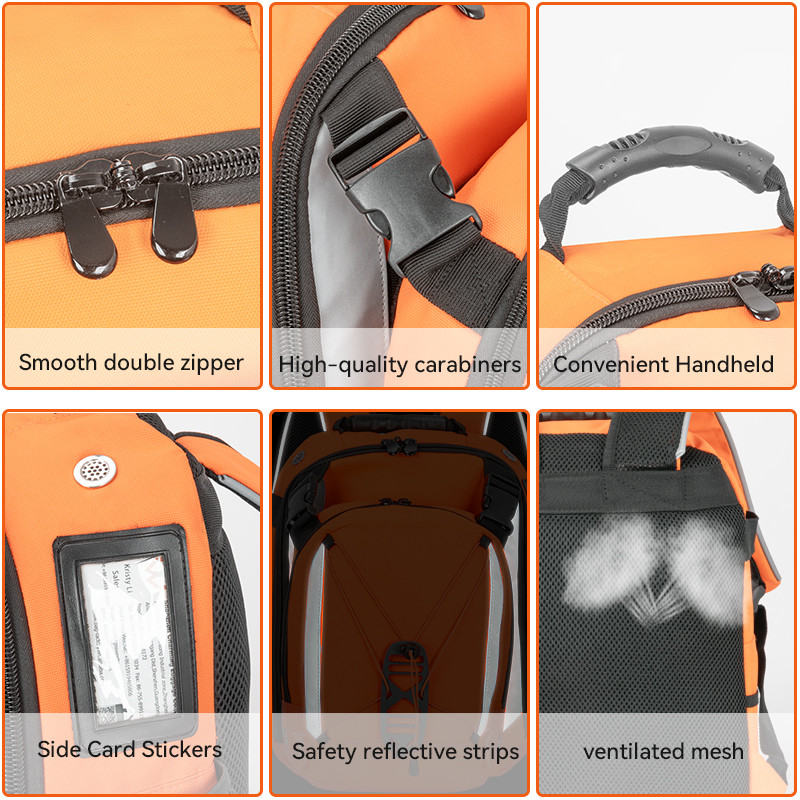 2024 Nouveau design de qualité supérieure, grande capacité, sac à outils de nettoyage de voyage multifonctionnel sur mesure