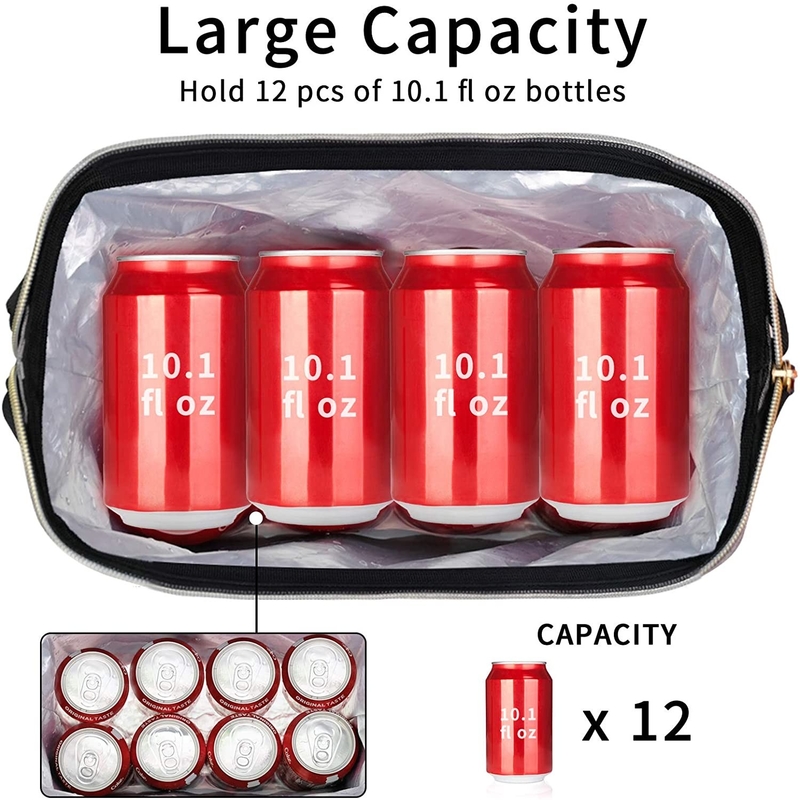 12 Packs 6 Packs Sac de refroidisseur isolé personnalisé pour le lait maternel
