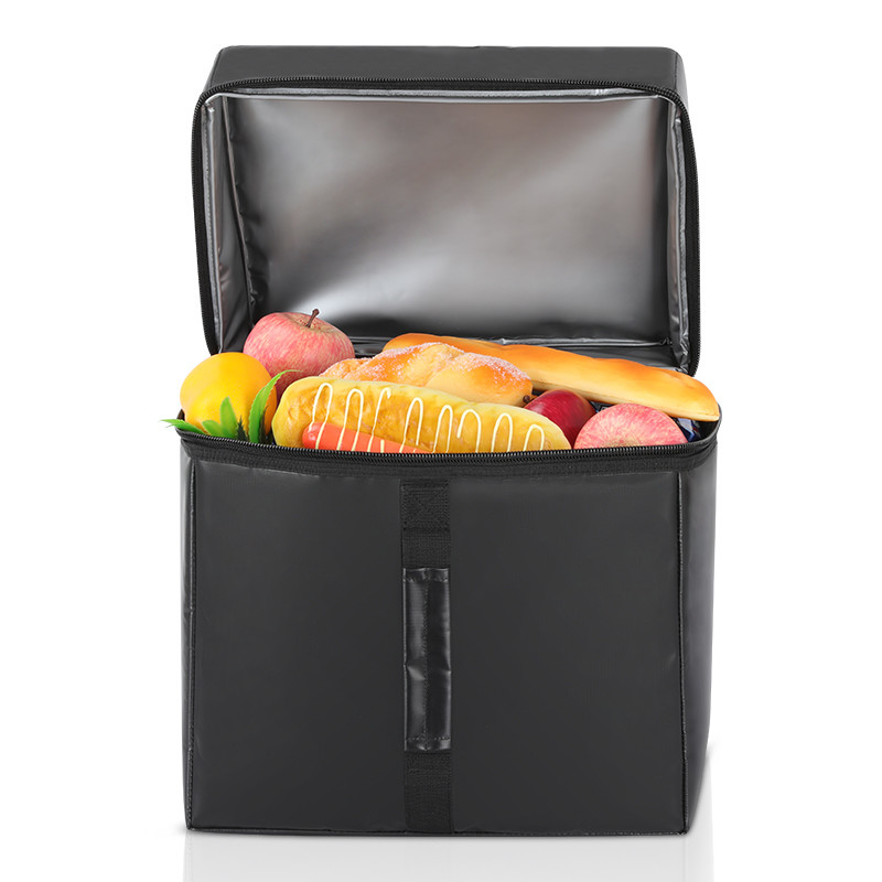 Boutique d'épicerie sac de refroidisseur thermique isolé pour pizza glacée 11,8 pouces