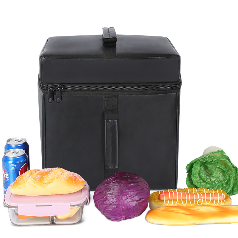 Boutique d'épicerie sac de refroidisseur thermique isolé pour pizza glacée 11,8 pouces