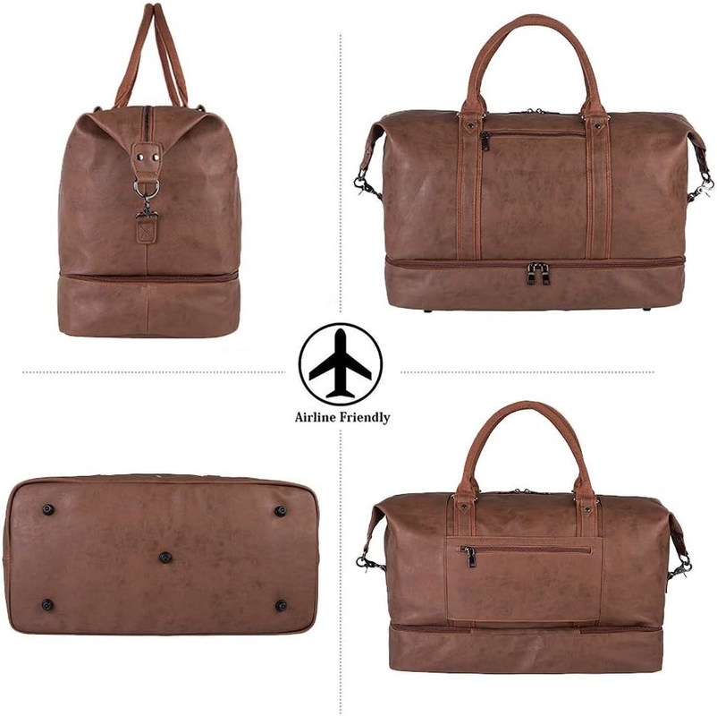52L imperméable à l'eau pour une nuit de week-end portable sur mesure sac à dos de voyage avec sac à chaussures