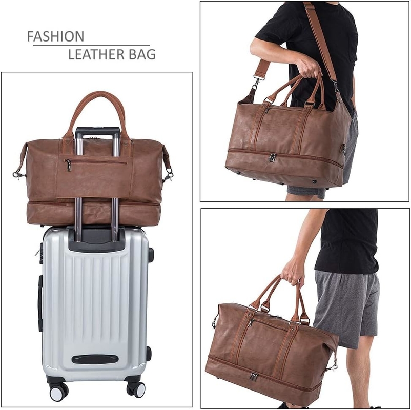 52L imperméable à l'eau pour une nuit de week-end portable sur mesure sac à dos de voyage avec sac à chaussures