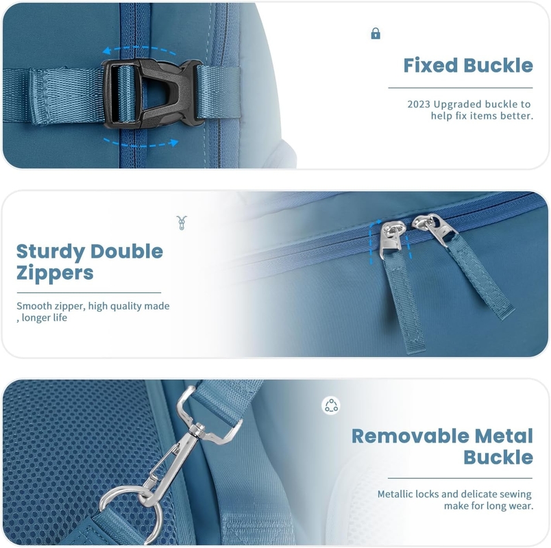 Imperméable pour les affaires Pour la randonnée Casual Portez sur le sac de voyage Vol approuvé Adapté portable 16 pouces