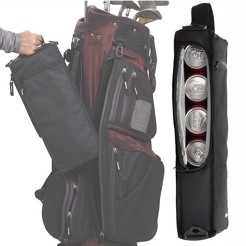 Sac à eau isolée pour refroidisseur de vin Logo personnalisé Portable Souple 6 Canes Golf 6.3x3x16 pouces