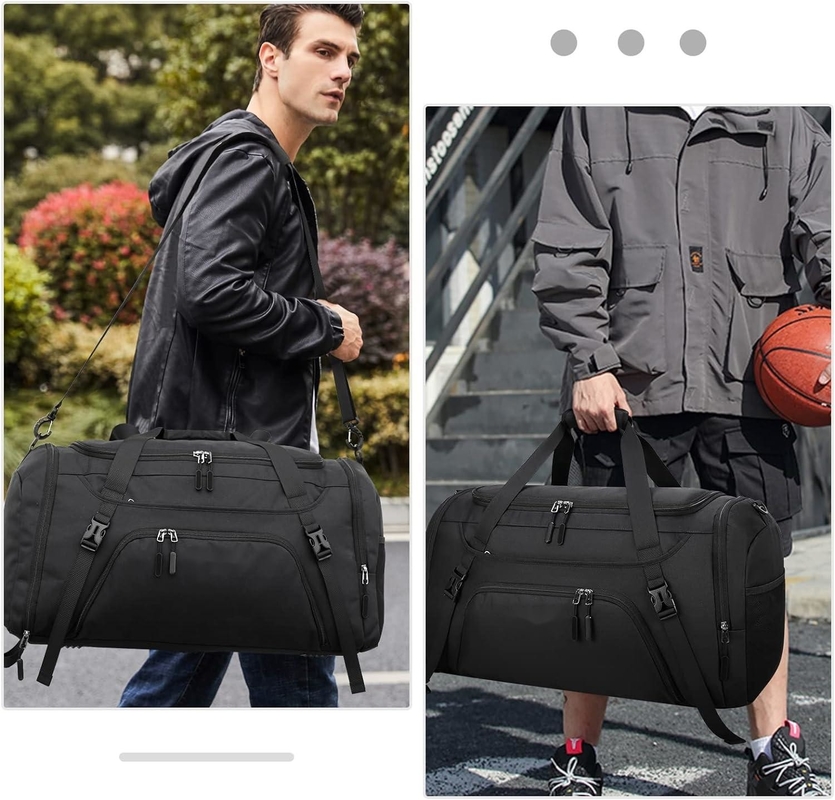 Sac de voyage imperméable à l' eau de toilette de grande taille de 40L avec poche et compartiment pour chaussures