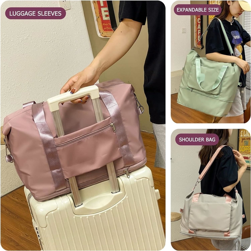 Sac de séparation sec et humide expandable de grande capacité