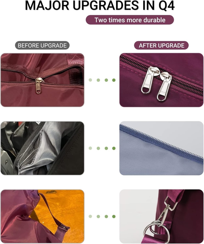 Sac de séparation sec et humide expandable de grande capacité