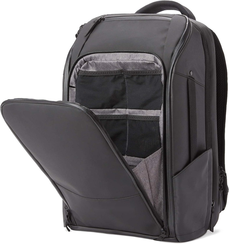 Sac à dos de voyage pour adultes en extérieur élargi Grandes tailles Noir 20L résistant à l' eau