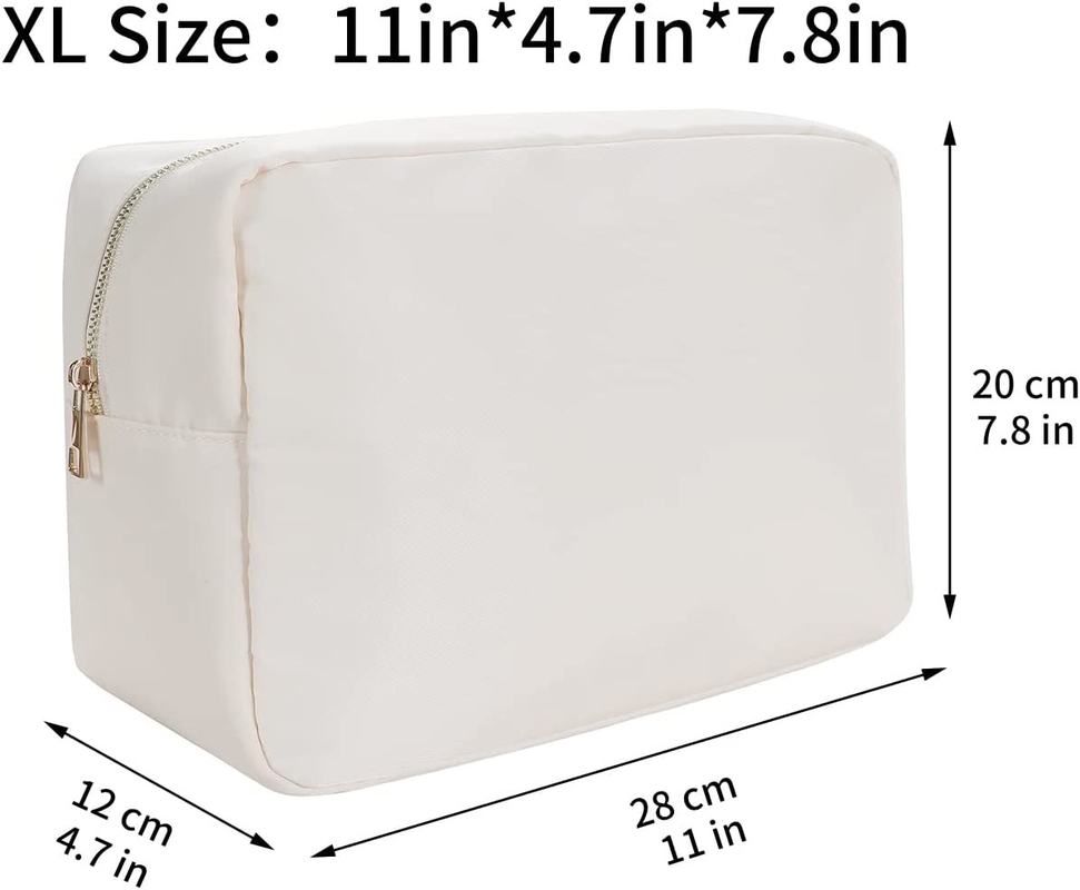 Sacoche de maquillage extrêmement grande, imperméable, sac de voyage cosmétique pour femmes.