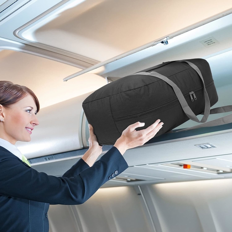 Grands sièges d'avion pliable sac à bagages portable sac de voyage à dos pour femmes