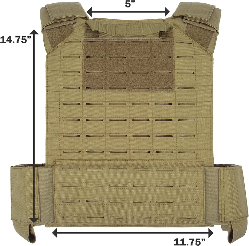 1000D Nylon Cordura Coyote Marron entraînement de force gilet de poids entraînement 11x14 