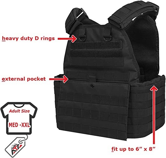 Un gilet tactique sur mesure, un sac à arme à feu, des sacs à magazines, des pièces jointes, un maillage 3D de 34