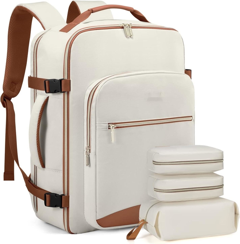 Approuvé pour le vol. Parfait pour la randonnée à l'université. Sac de voyage de nuit avec compartiment portable de 17,3 pouces.