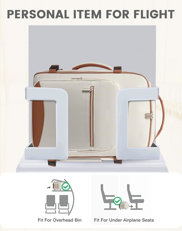 Approuvé pour le vol. Parfait pour la randonnée à l'université. Sac de voyage de nuit avec compartiment portable de 17,3 pouces.
