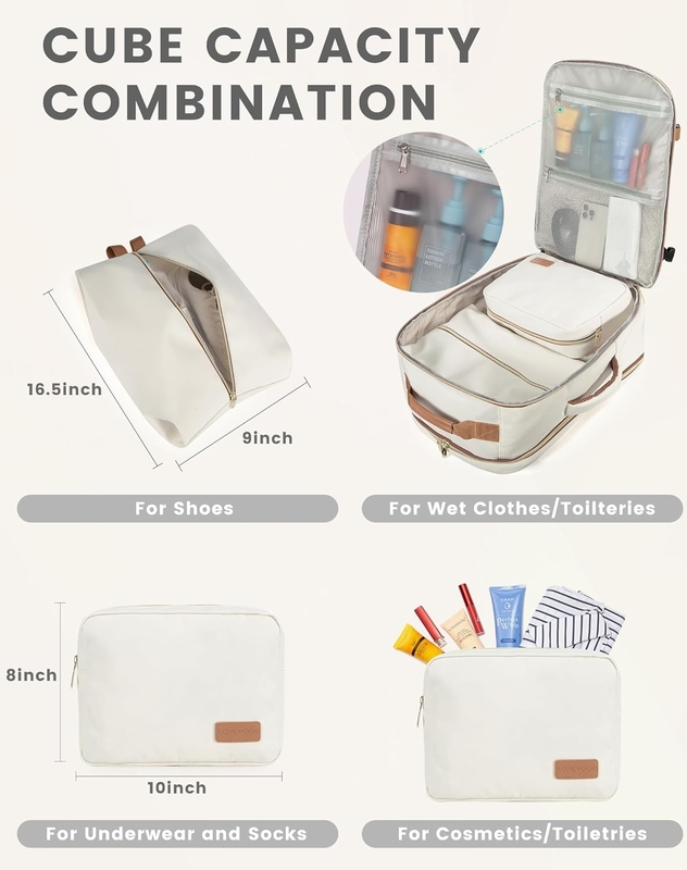 Approuvé pour le vol. Parfait pour la randonnée à l'université. Sac de voyage de nuit avec compartiment portable de 17,3 pouces.