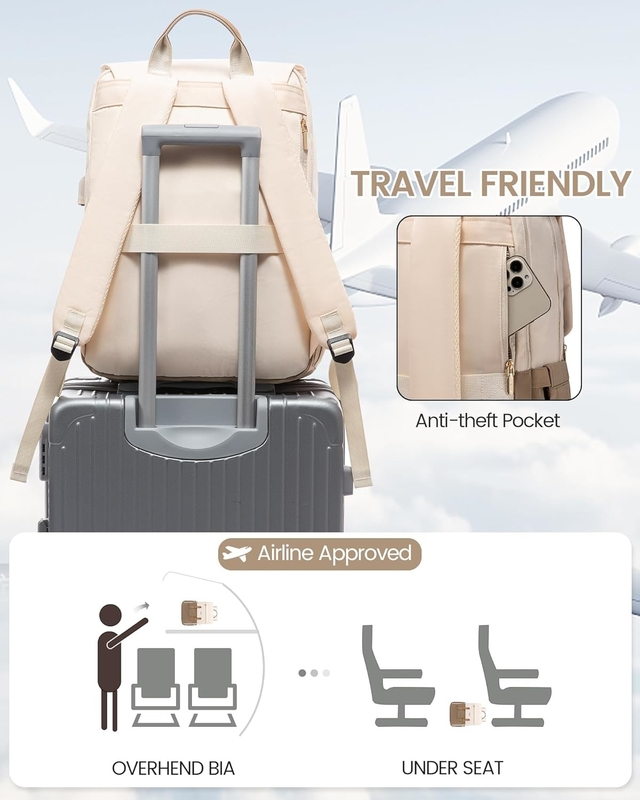 La mode grand ordinateur portable de 17 pouces compagnie aérienne approuvée Porte sur enseignant infirmière travail affaires collège sac de voyage pour les femmes et les hommes