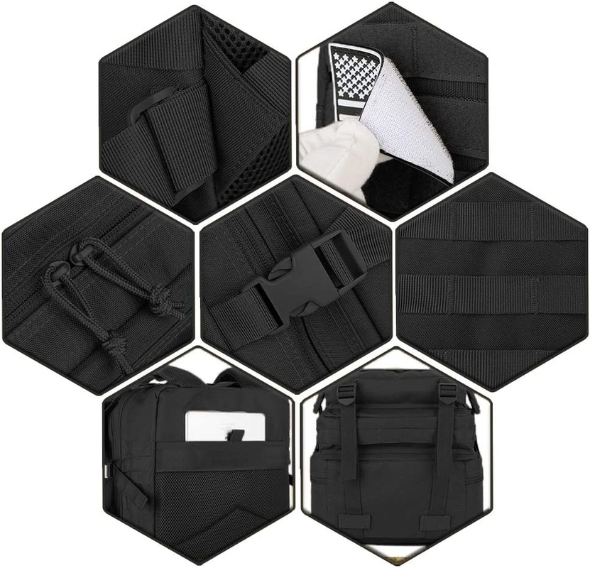 1.3 Pounds Fermeture à glissière sac de pistolet personnalisé pour plusieurs armes à main durable étanche à l'eau étanche aux chocs