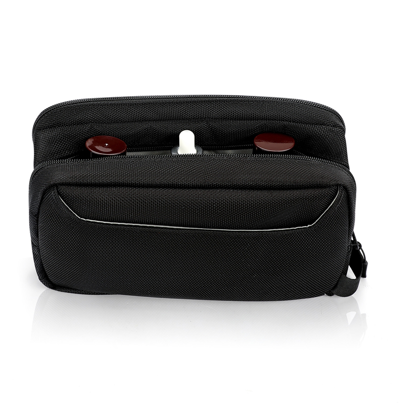 Organisateur de sac de toilette personnalisé de voyage Sac écologique organisateur cosmétique suspendu 3 couches