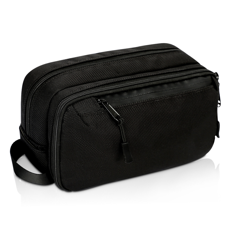 Organisateur de sac de toilette personnalisé de voyage Sac écologique organisateur cosmétique suspendu 3 couches