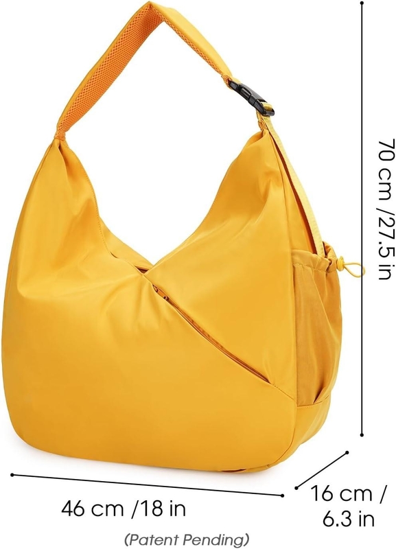 Gros sac de sport avec support de tapis de yoga caché / sac de sport personnalisable