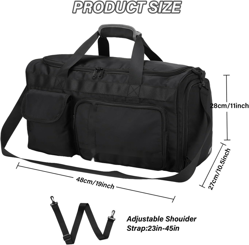 Sac de voyage personnalisé avec séparation sèche et humide