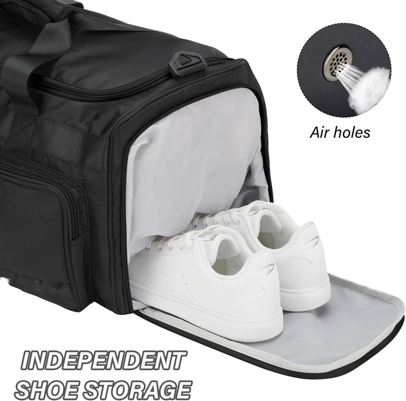 Sac de voyage personnalisé avec séparation sèche et humide