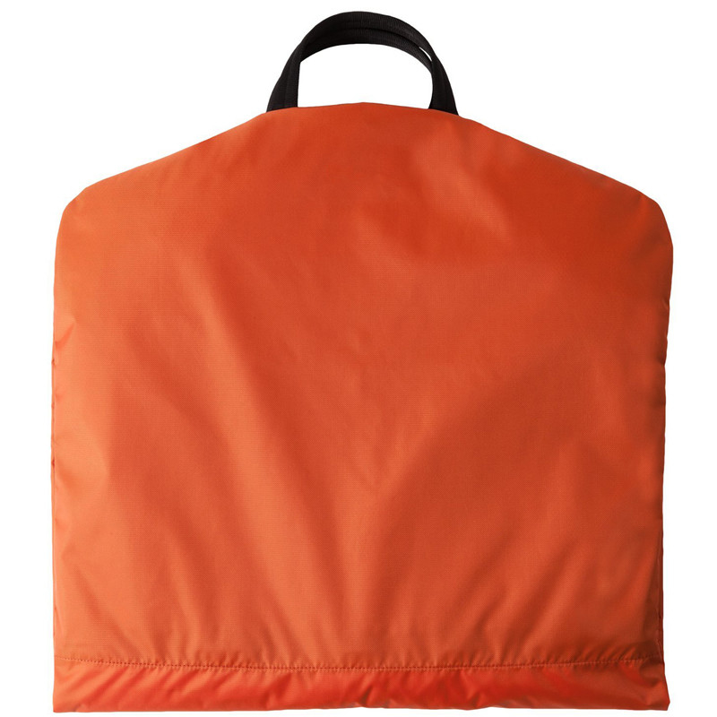 2 en 1 sac à dos de vêtement portatif sur les hommes costume accrocheur fermeture à glissière poches 1.1LBS