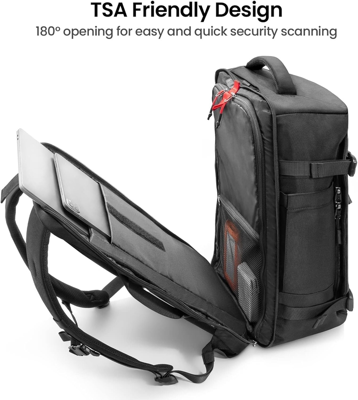 Vol approuvé Portez un sac de voyage personnalisé Noir Grande capacité Pour un voyage d'affaires