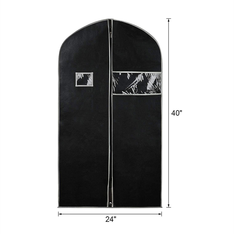 Sac de voyage personnalisé imperméable à l'eau pour hommes costume robe de mariée robe de mariée multiple 24X60 
