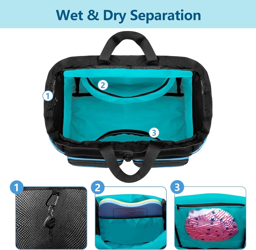Gros sac de voyage à l' épreuve de l' eau pour hommes et femmes
