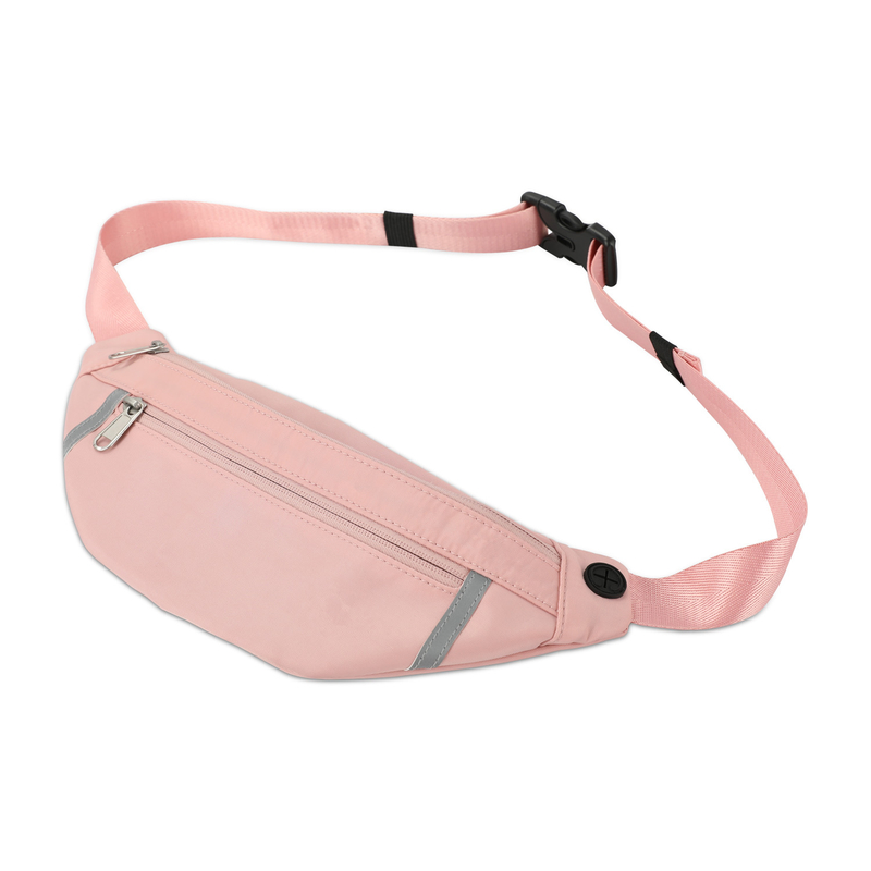 Portemonnaie Fanny Rose Sac à taille personnalisé Crossbody de randonnée pour femmes 12,8X9,6 