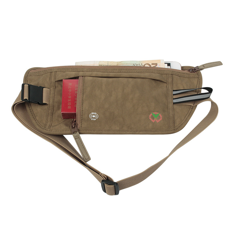 Utilitaire Petit sac de course sur mesure Sac de taille Bodypack Case Sports Corps mince 29X14CM