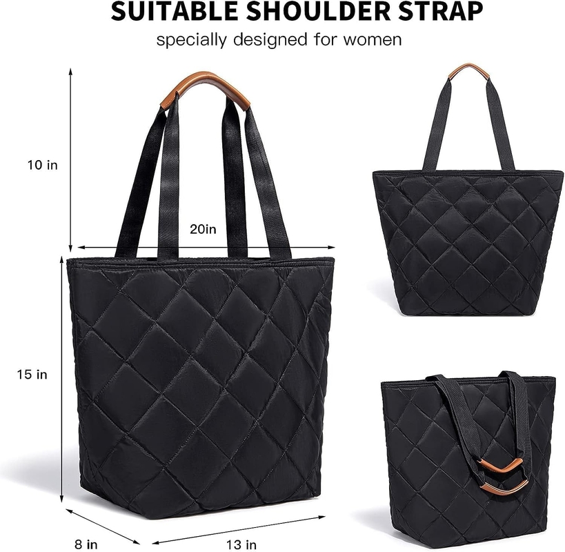 Transport Grand sac isolant réutilisable de l'épicerie Tote Picnic Cooler personnalisé de voyage Pour la nourriture froide ou chaude