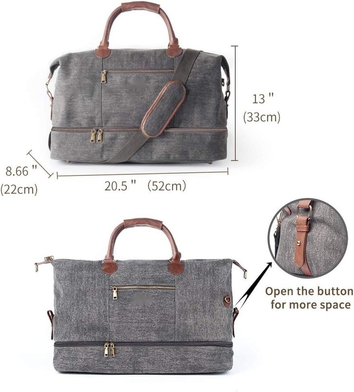 Sac de voyage de week-end avec sac à chaussures