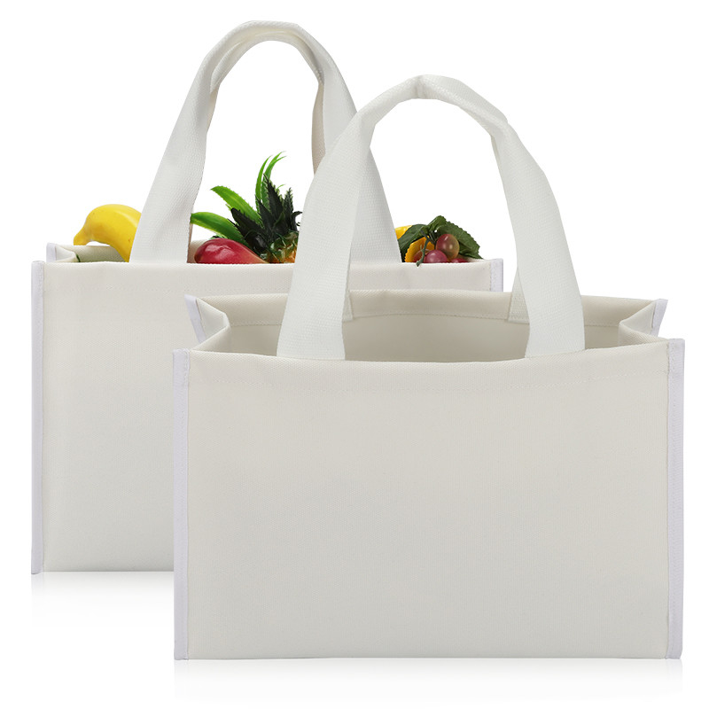 Sacs à main en toile Sacs de magasinage sur mesure