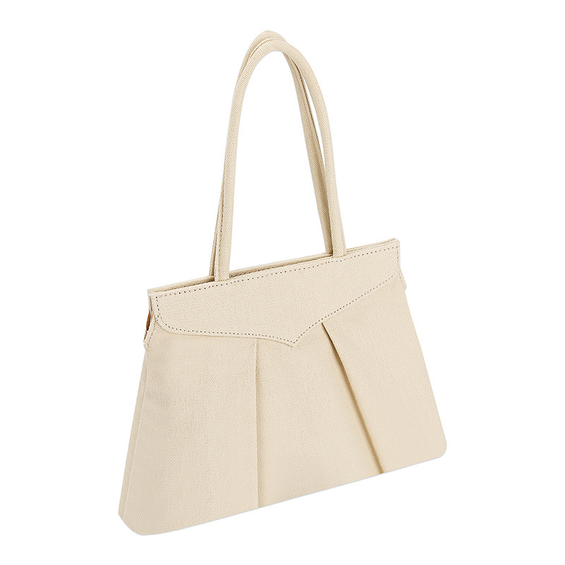 Sacs de magasinage écologiques réutilisables Sacs de sac en toile durable Bouton fermeture à glissière 10x7 
