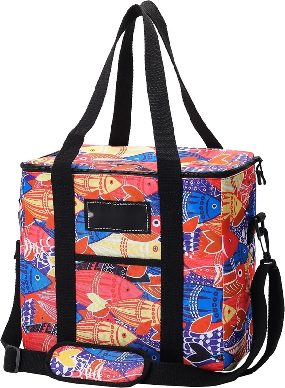 Portable Collapsible Cooler à sac isolant étanche Léger Grand Doux avec épaule rembourrée