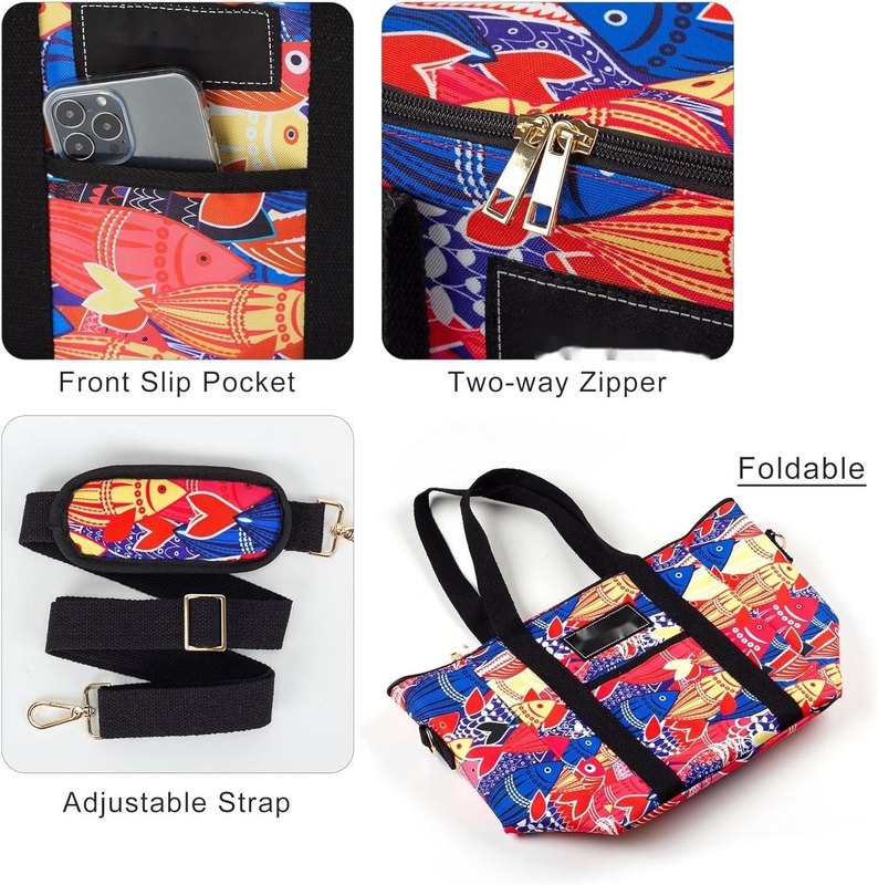 Portable Collapsible Cooler à sac isolant étanche Léger Grand Doux avec épaule rembourrée